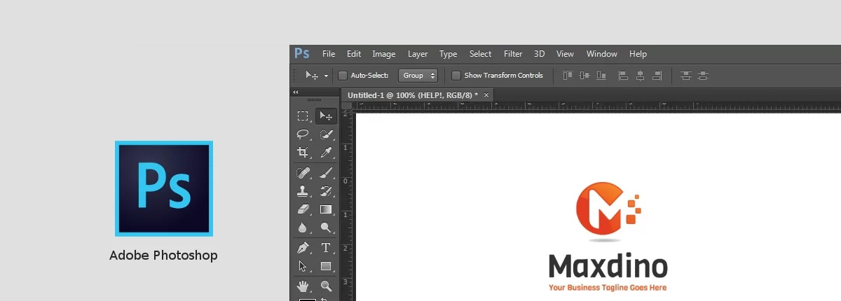Como usar o Photoshop para editar um logotipo vetorial Como usar o Photoshop para editar um logotipo vetorial